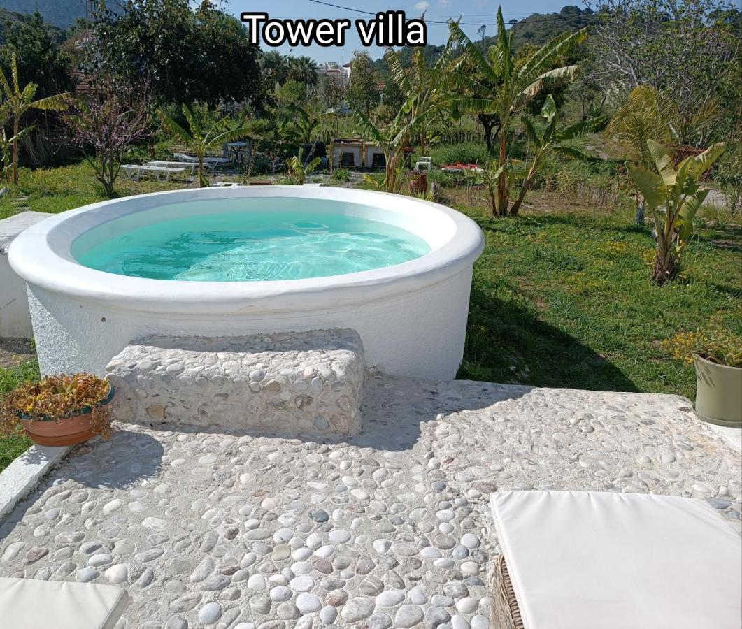 Tower Traditional Pool Villa Kremastí المظهر الخارجي الصورة